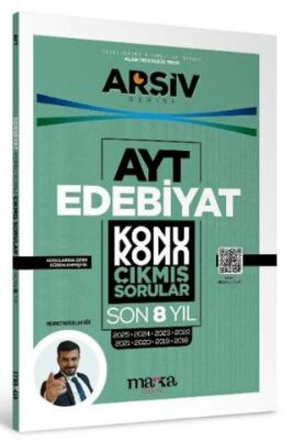 AYT Edebiyat Çıkmış Sorular Konu Konu Son 8 Yıl Tıpkı Basım Arşiv Serisi Çözümlü - 1