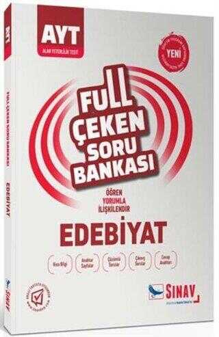 Sınav Yayınları 2019 AYT Edebiyat Full Çeken Soru Bankası