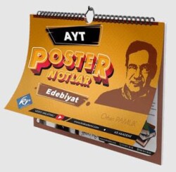 AYT Edebiyat Poster Notlar - KR Akademi Yayınları
