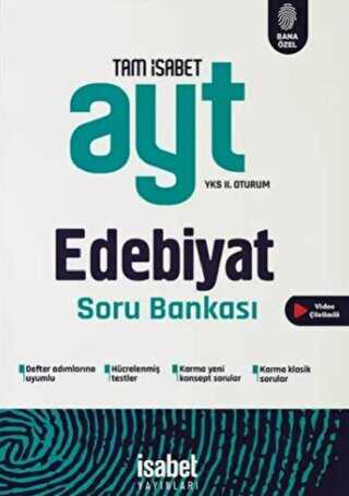 İsabet Yayınları AYT Edebiyat Soru Bankası