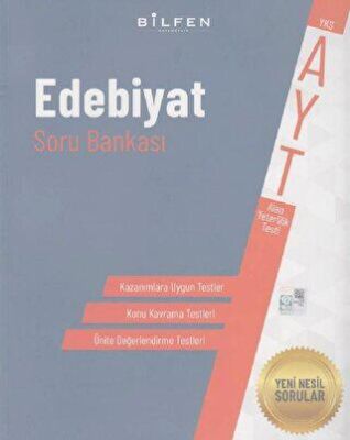 Bilfen Yayıncılık AYT Edebiyat Soru Bankası - 1
