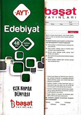 Başat Yayınları AYT Edebiyat Yaprak Test - 1