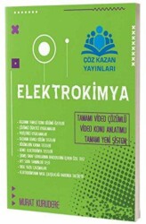 Çöz Kazan Yayınları AYT Elektrokimya Konu Anlatım - Çöz Kazan Yayınları