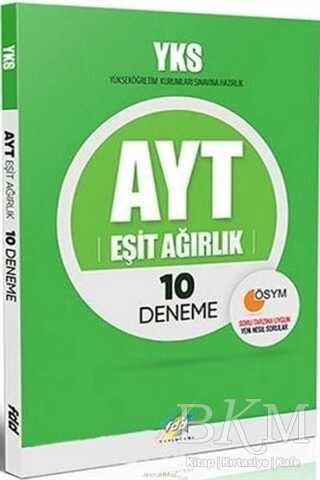 2019 YKS AYT Eşit Ağırlık 10 Deneme - Fdd Yayınları