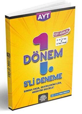AYT Eşit Ağırlık 1. Dönem 5`li Deneme - 1