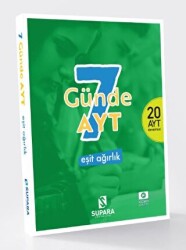 Supara Yayınları AYT Eşit Ağırlık 7 Günde Kamp Kitabı - Supara Yayınları