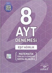 Endemik Yayınları 8 AYT Denemesi Eşit Ağırlık - Endemik Yayınları