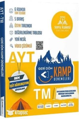 Soru Kalesi Yayınları AYT Eşit Ağırlık-Sözel Kamp Denemeleri - 1