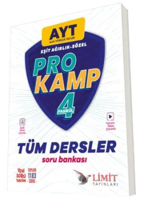 AYT Eşit Ağırlık - Sözel Prokamp Tüm Dersler Soru Bankası - 1