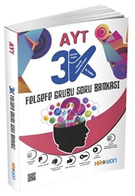 Katyon Yayınları AYT Felsefe 3K Soru Bankası - 1