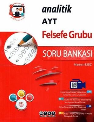 Merkez Yayınları AYT Felsefe Grubu Analitik Soru Bankası - 1