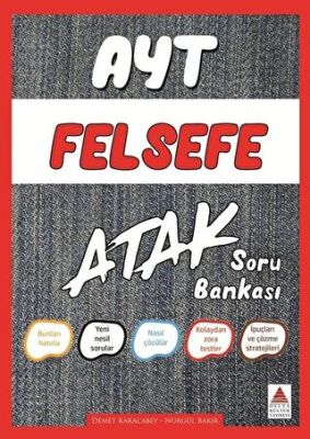 AYT Felsefe Grubu Atak Soru Bankası kapağı