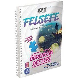 Murat Yayınları AYT Felsefe Grubu Öğrencim Defteri - 1