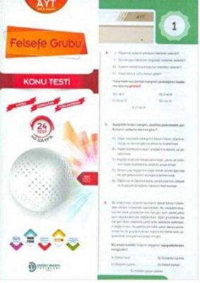 Doğru Orantı Yayınları AYT Felsefe Grubu Yaprak Test - 1