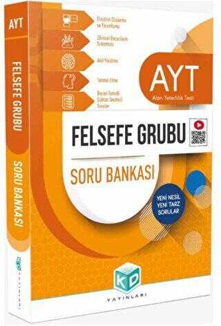 KD Yayınları AYT Felsefe Gurubu Soru Bankası - 1