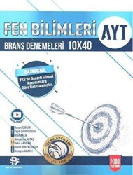 AYT Fen Bilimleri 10 x 40 Branş Denemeleri - Bilgi Sarmal Yayınları