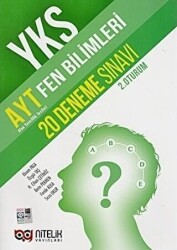 Nitelik Yayınları Nitelik YKS AYT Fen Bilimleri 20 Deneme Sınavı 2.Oturum - Nitelik Yayınları