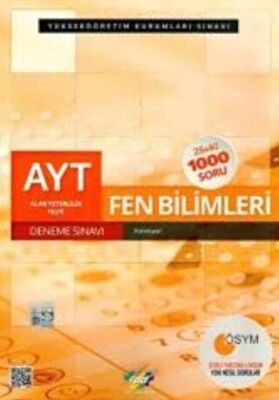 Fdd Yayınları AYT Fen Bilimleri Deneme Sınavı - 1