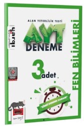 AYT Fen Bilimleri 3 Deneme Sınavı - Yargı Yayınevi