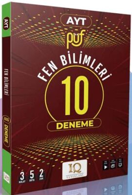 IQ Yayınları AYT Fen Bilimleri Püf 10 Branş Deneme - 1