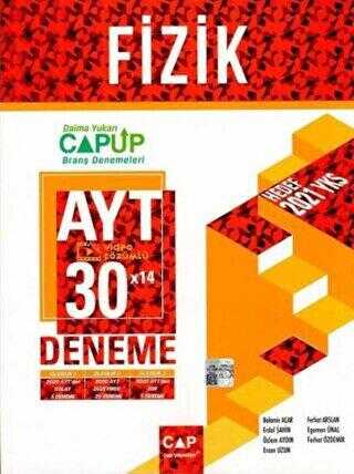 Çap Yayınları AYT Fizik 30 x 14 Up Deneme