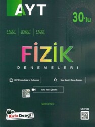 AYT Fizik 30` lu Deneme - Kafa Dengi Yayınları