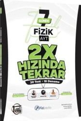 AYT Fizik 7 Günde 2X Hızında Tekrar Deneme - Fizipedia Yayınları