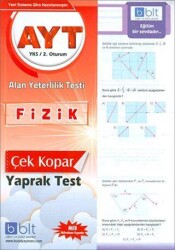 AYT Fizik Yaprak Test - Bulut Eğitim ve Kültür Yayınları