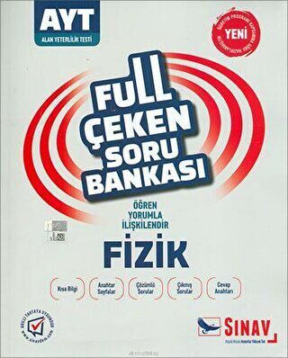 Sınav Yayınları 2019 AYT Fizik Full Çeken Soru Bankası - 1