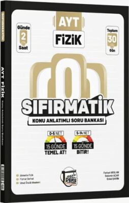 AYT Fizik Sıfırmatik Konu Anlatımlı Soru Bankası - 1