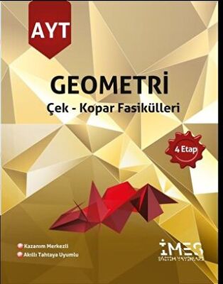 İMES Eğitim Yayınları AYT Geometri Çek - Kopar Fasikülleri 4 Etap - 1
