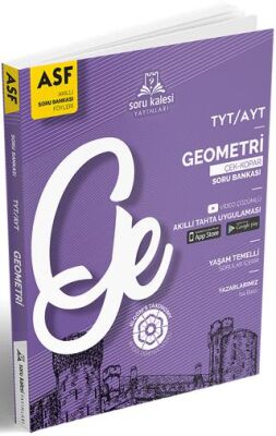 Soru Kalesi Yayınları AYT Geometri Çek Kopart Akıllı Soru Bankası Föyü ASF - 1