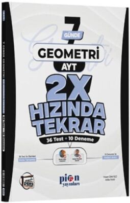 AYT Geometri Ders Platosu 7 Günde 2X Hızında Tekrar - 1