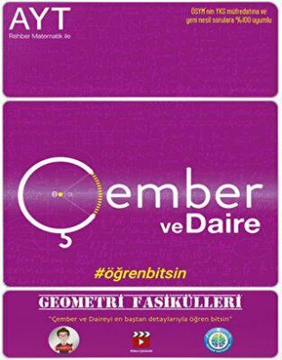 Tonguç Akademi AYT Geometri Fasikülleri - Çember ve Daire - 1