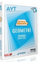 AYT Geometri Ne Kadar Öğrendik Konu Denemeleri - Supara Yayınları