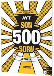 Hız Yayınları AYT Son 500 Soru Geometri - Hız Yayınları
