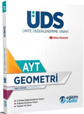 Eğitim Vadisi Yayınları AYT Geometri ÜDS Ünite Değerlendirme Sınavı - 1