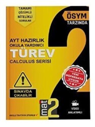 Mat2 Yayınları AYT Hazırlık Okula Yardımcı Türev Calculus Serisi - Mat2 Yayınları