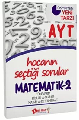 Dahi Adam Yayıncılık AYT Hocanın Seçtiği Sorular Matematik 2 Soru Bankası - 1
