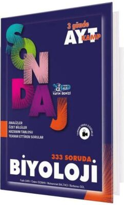 Yayın Denizi Yayınları AYT Kamp Sondaj 333 Soruda Biyoloji - 1