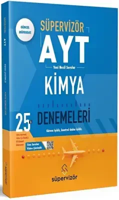 Süpervizör Yayınları AYT Kimya 25 li Deneme - 1