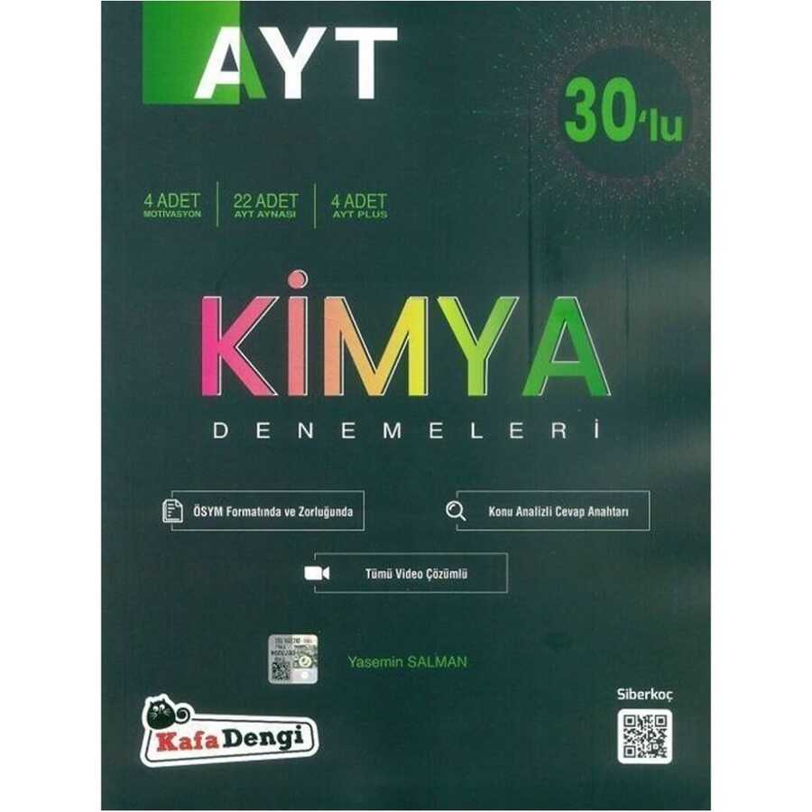 AYT Kimya 30` lu Deneme