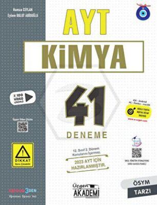 Üçgen Yayıncılık AYT - KİMYA - 41 Deneme - 1. Dönem Konuları - 1