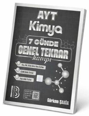AYT Kimya 7 Günde Genel Tekrar Kampı - 1