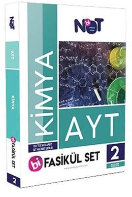 Bi Not Yayınları AYT Kimya - BiFasikülSET-2`li - 1