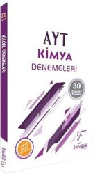 Karekök Yayıncılık AYT Kimya Denemeleri - 30 Çözümlü Deneme - Karekök Yayıncılık