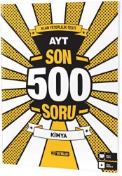 Hız Yayınları AYT Son 500 Soru Kimya - Hız Yayınları