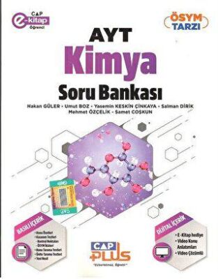 Çap Yayınları AYT Kimya Soru Bankası - 1