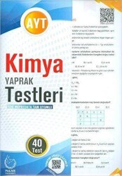 Palme Yaprak Test YKS AYT Kimya - Palme Yayınları