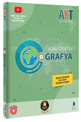 Yazarın Kendi Yayını - Yavuz Tuna AYT Konu Özetli Coğrafya Soru Bankası - 1